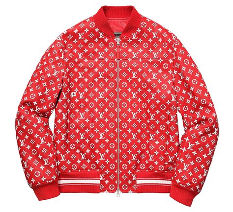 bomber supreme x louis vuitton replica